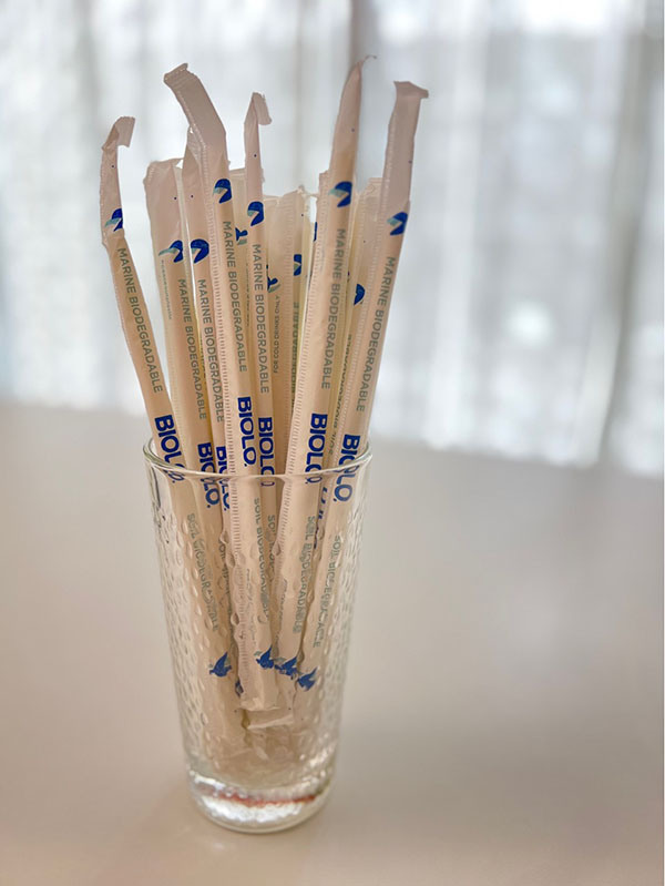 HMSHost Introduces BIOLO Biodegradable, Compostable Straws in